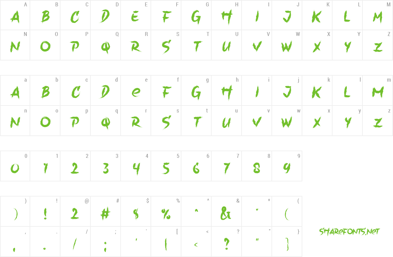 Font Parasite Game preview